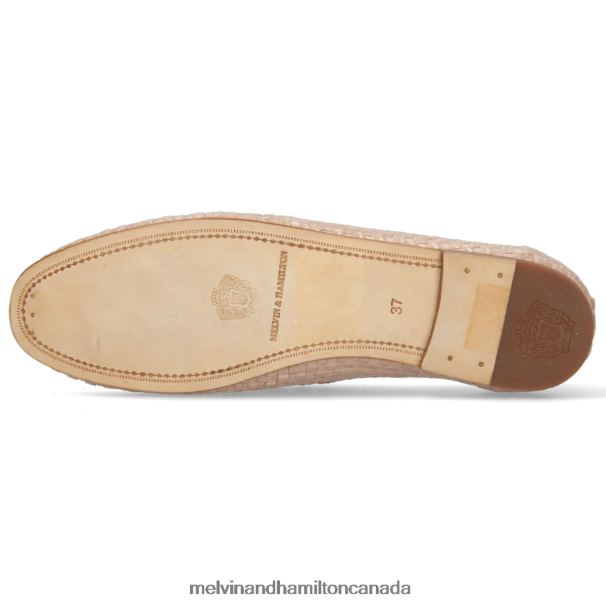 Women Melvin & Hamilton Pink Aviana 1 Loafers P4V68P1445