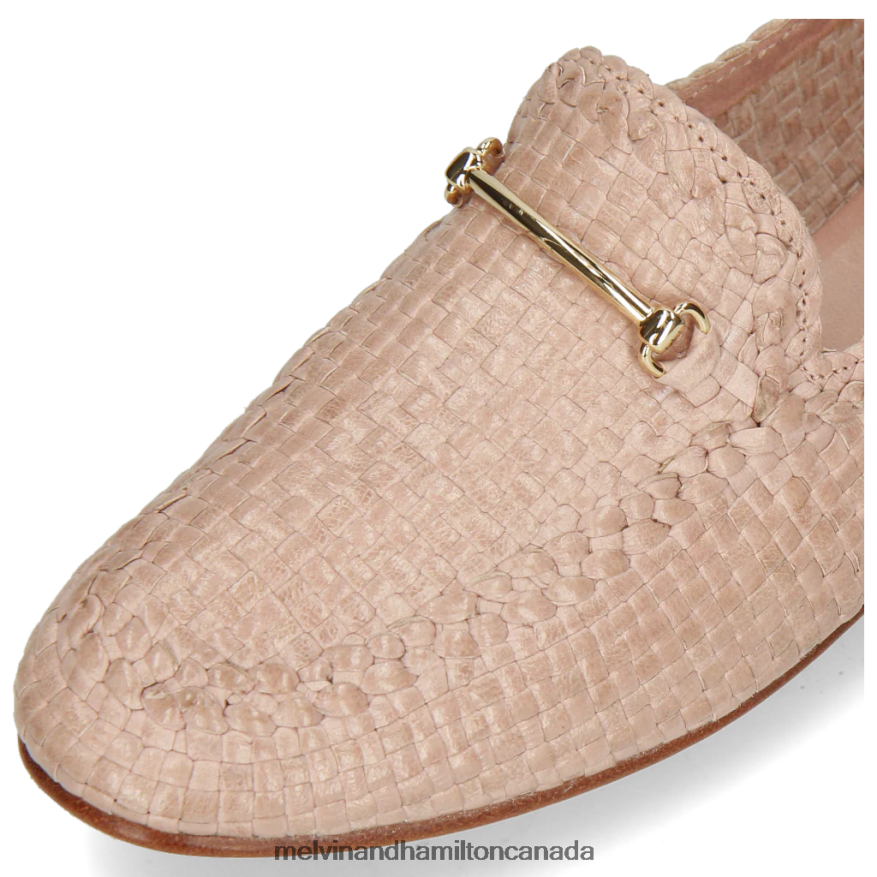 Women Melvin & Hamilton Pink Aviana 1 Loafers P4V68P1445