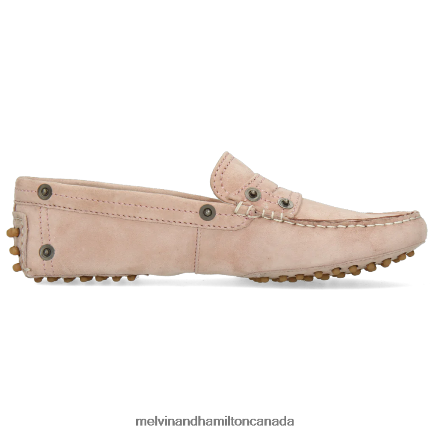 Women Melvin & Hamilton Pink Caroline 1 Loafers P4V68P1451