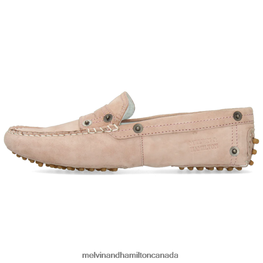 Women Melvin & Hamilton Pink Caroline 1 Loafers P4V68P1451