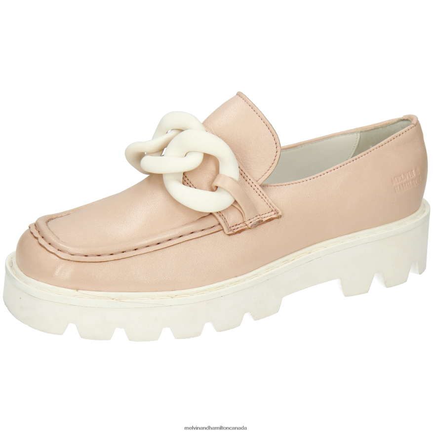 Women Melvin & Hamilton Pink Cassy 7 Loafers P4V68P1366