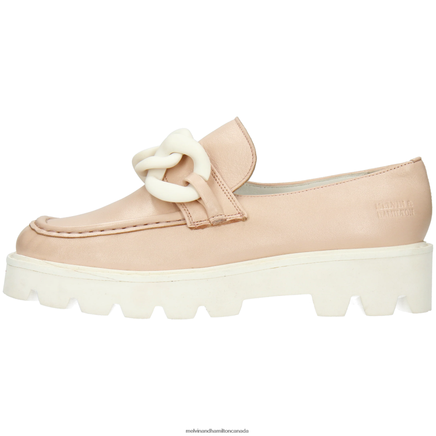Women Melvin & Hamilton Pink Cassy 7 Loafers P4V68P1366