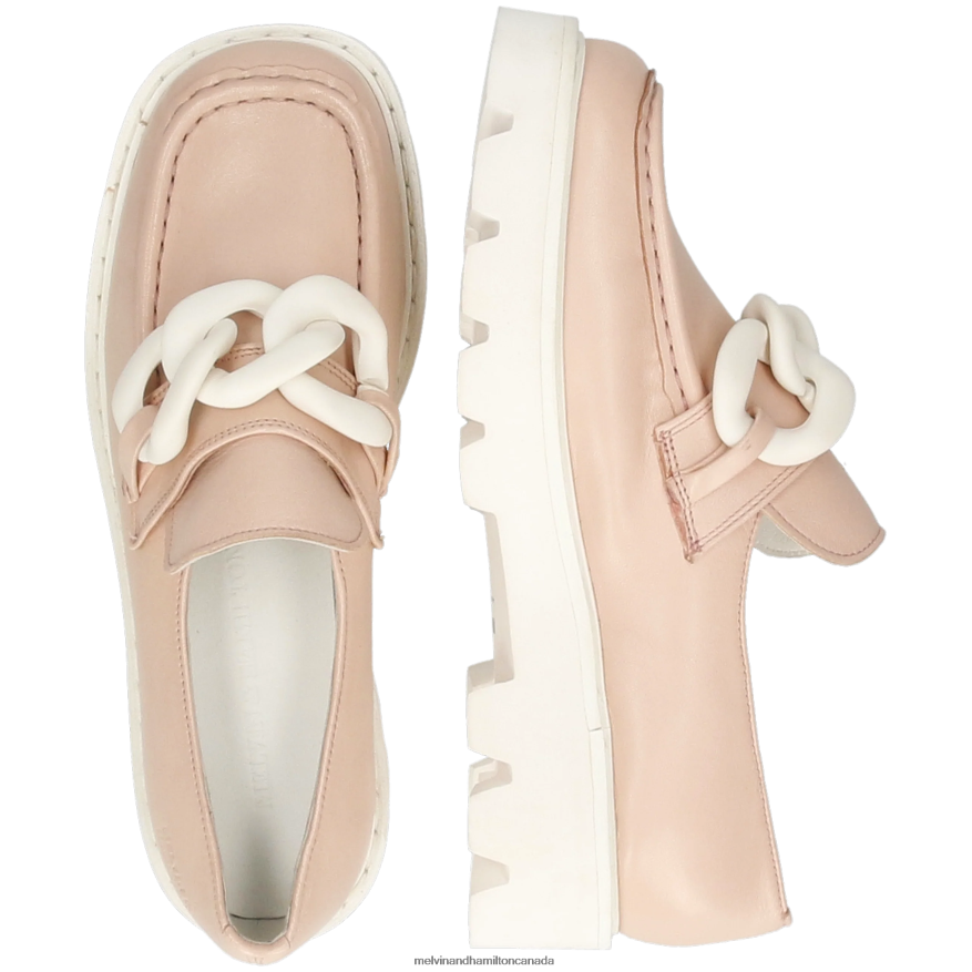 Women Melvin & Hamilton Pink Cassy 7 Loafers P4V68P1366