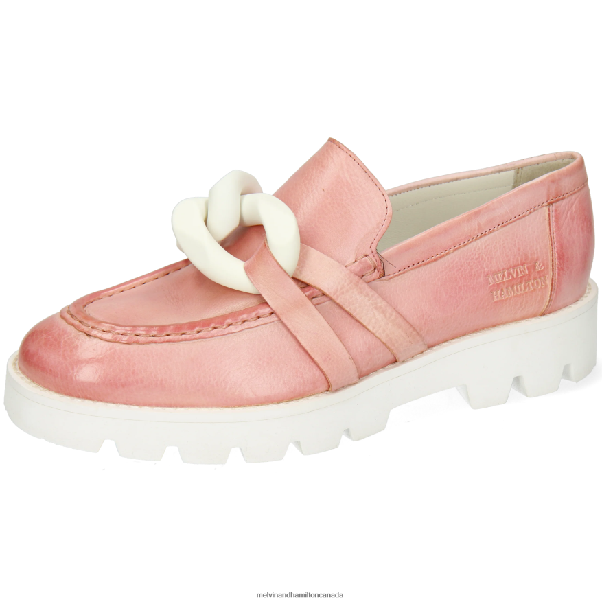 Women Melvin & Hamilton Pink Jade 32 Loafers P4V68P1410