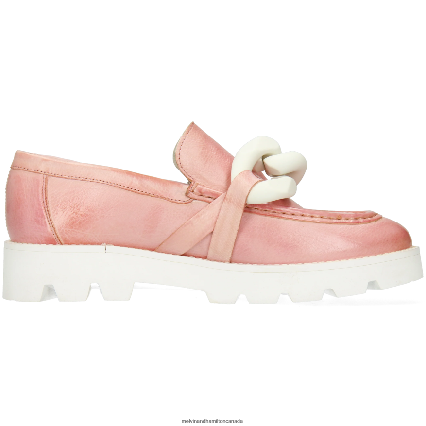 Women Melvin & Hamilton Pink Jade 32 Loafers P4V68P1410
