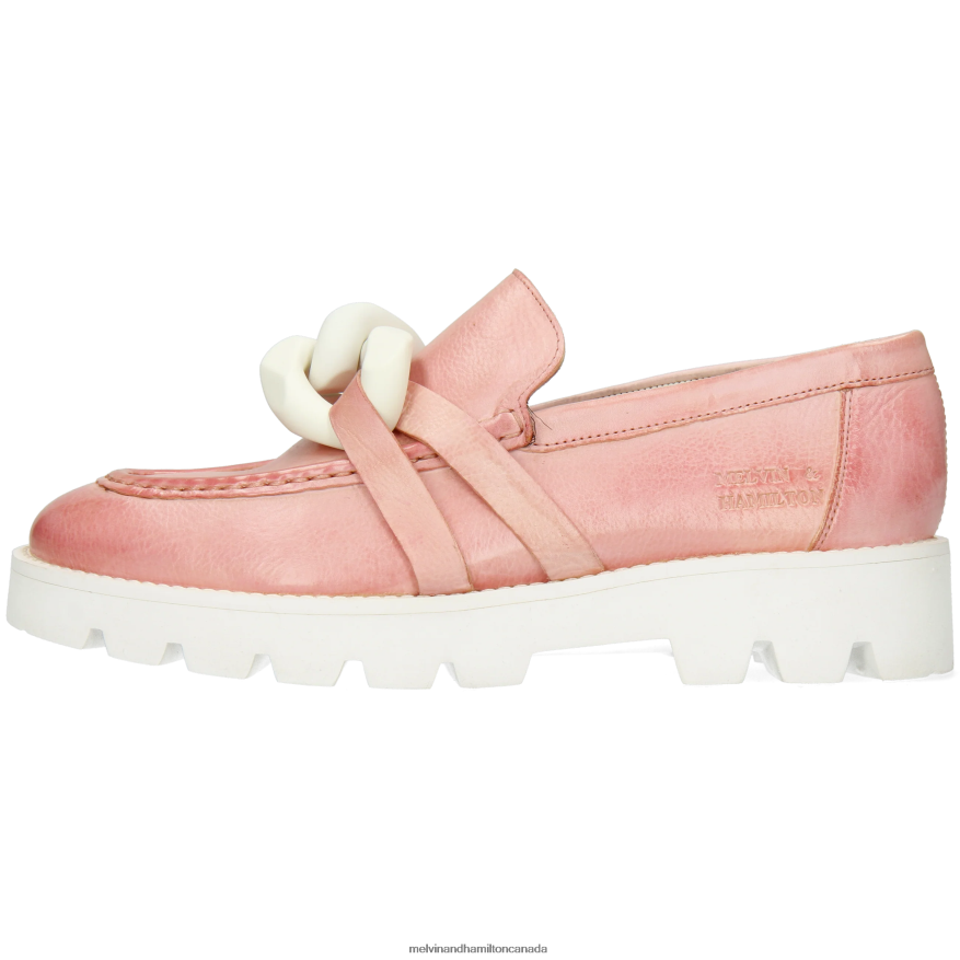 Women Melvin & Hamilton Pink Jade 32 Loafers P4V68P1410