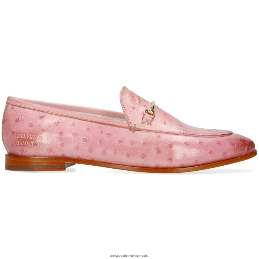 Women Melvin & Hamilton Pink Scarlett 22 Loafers P4V68P1307