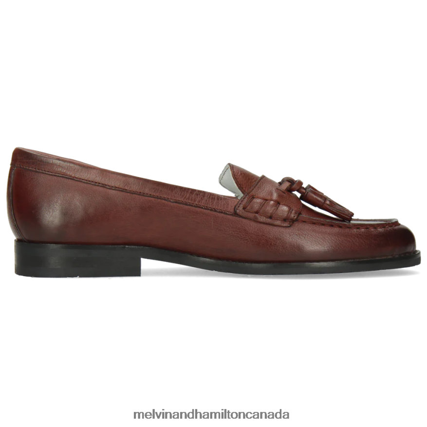 Women Melvin & Hamilton Purple Mia 3 Loafers P4V68P1447