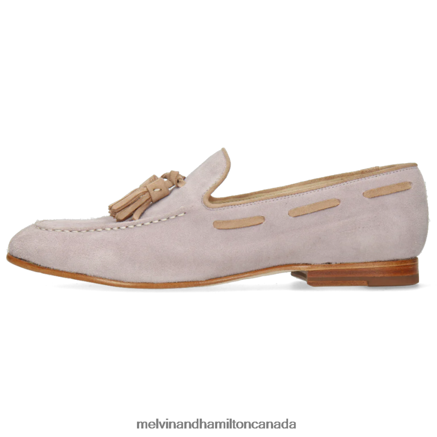 Women Melvin & Hamilton Purple Monica 9 Loafers P4V68P1389