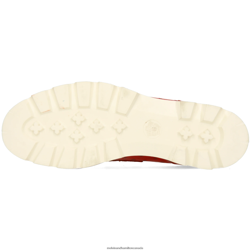 Women Melvin & Hamilton Red Jade 44 Loafers P4V68P1349