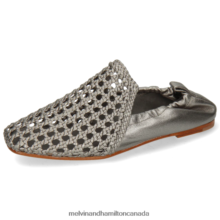 Women Melvin & Hamilton Silver Melly 7 Loafers P4V68P1469