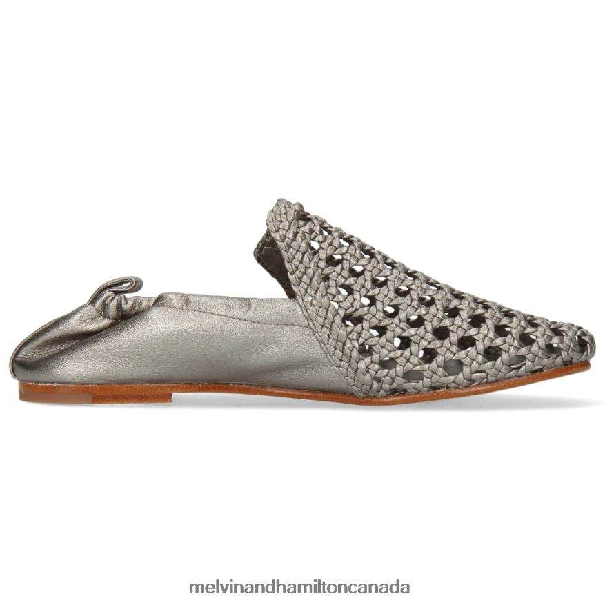 Women Melvin & Hamilton Silver Melly 7 Loafers P4V68P1469