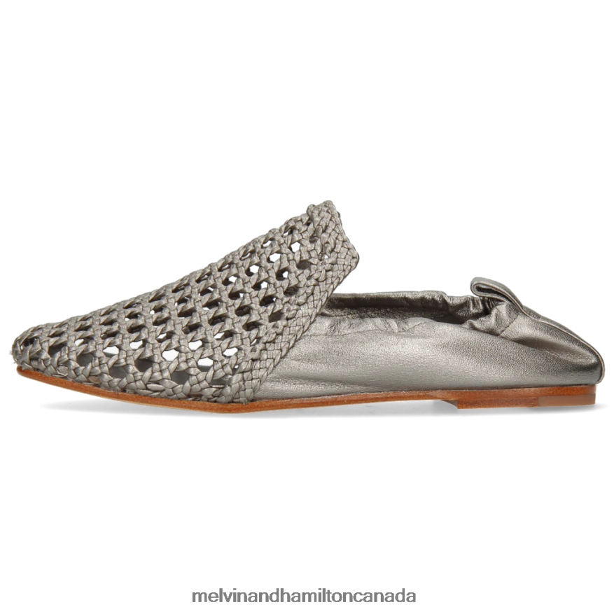 Women Melvin & Hamilton Silver Melly 7 Loafers P4V68P1469