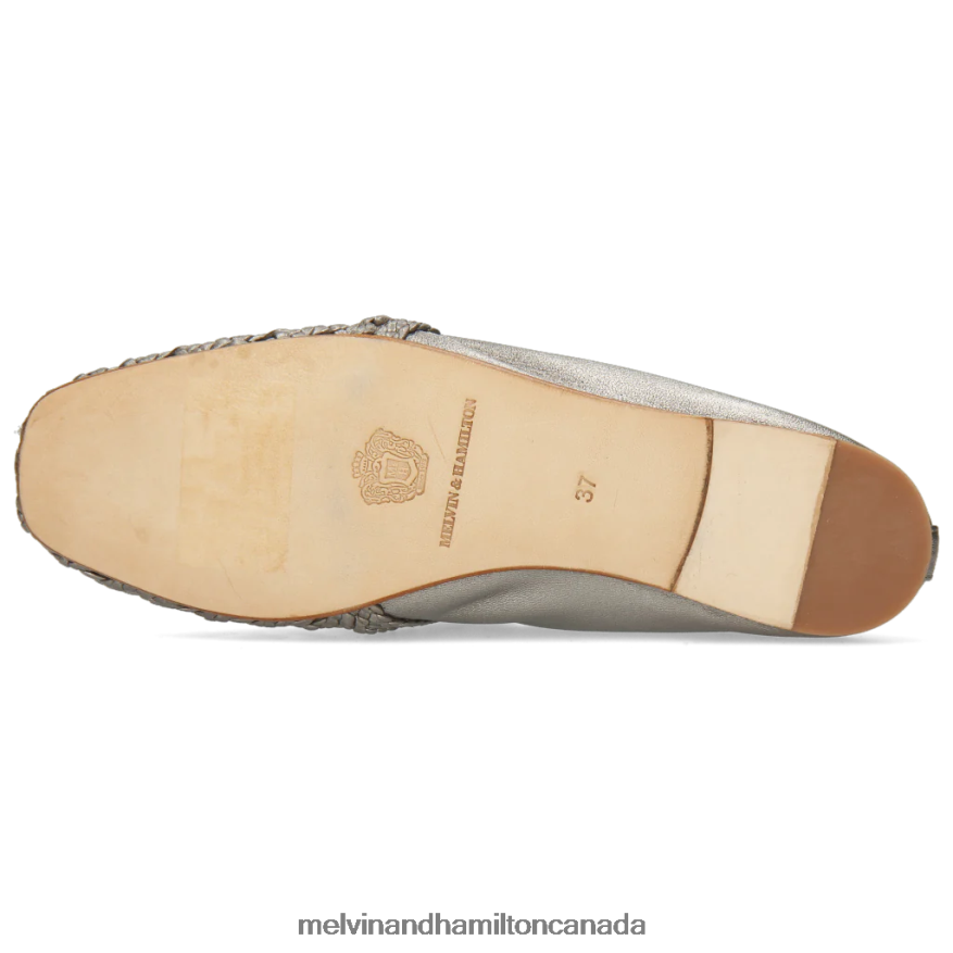 Women Melvin & Hamilton Silver Melly 7 Loafers P4V68P1469