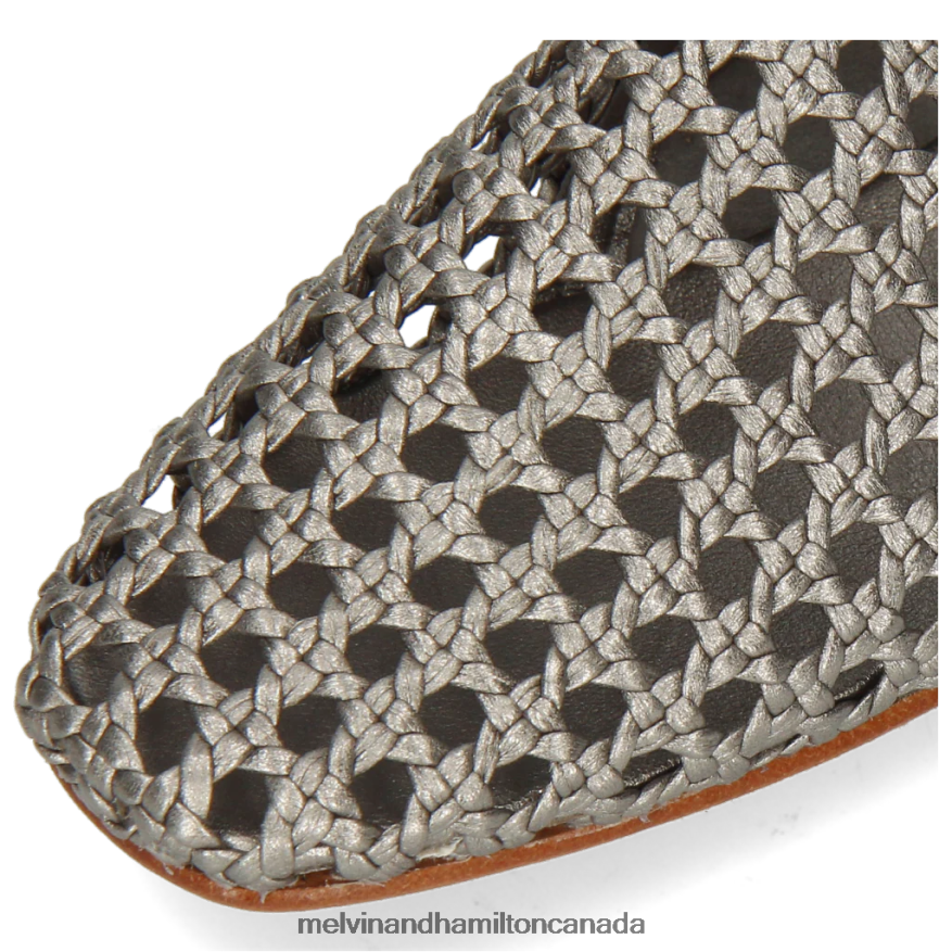 Women Melvin & Hamilton Silver Melly 7 Loafers P4V68P1469