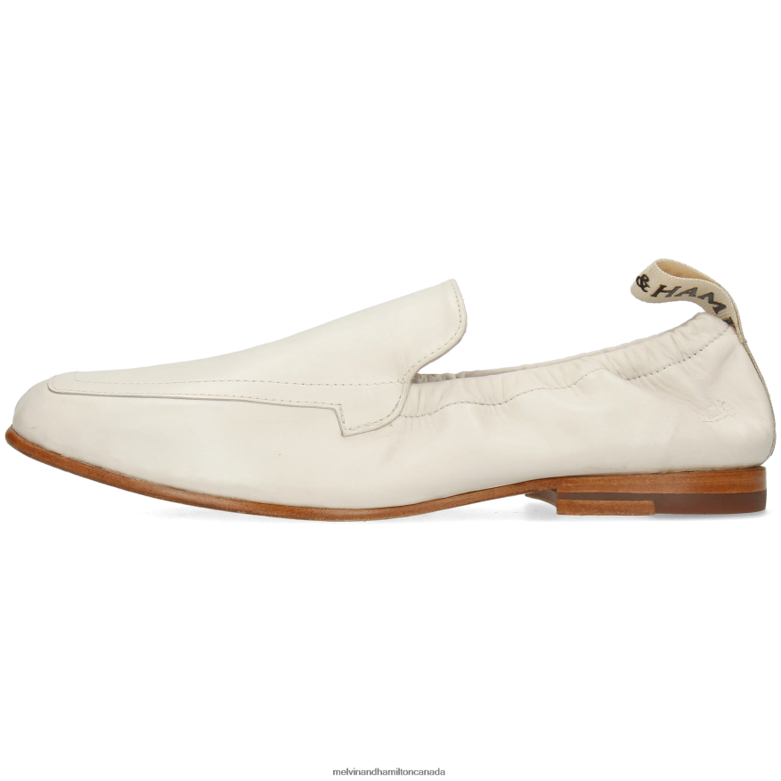 Women Melvin & Hamilton White Camilla 4 Loafers P4V68P1440