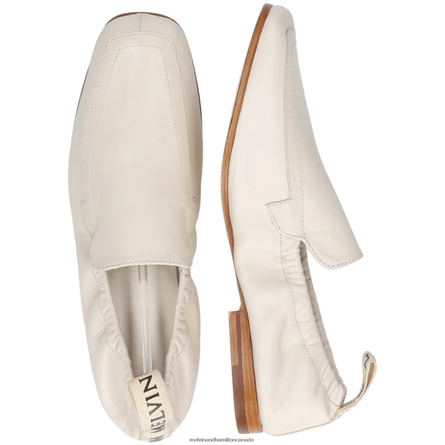 Women Melvin & Hamilton White Camilla 4 Loafers P4V68P1440