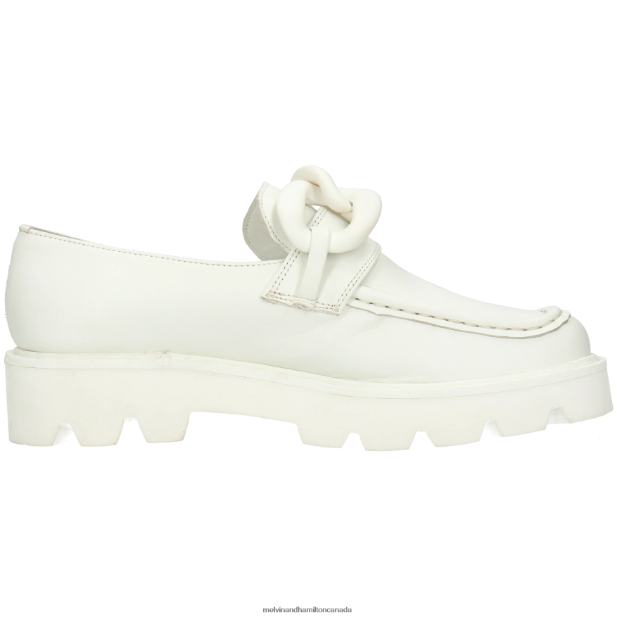 Women Melvin & Hamilton White Cassy 7 Loafers P4V68P1374