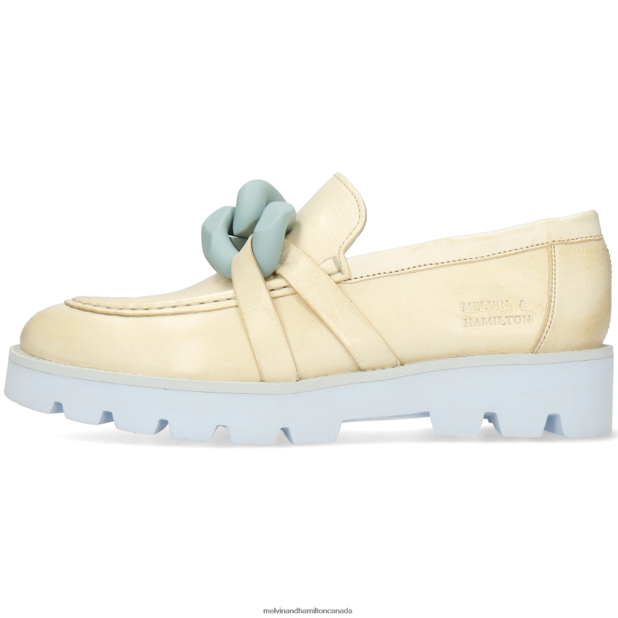 Women Melvin & Hamilton White Jade 32 Loafers P4V68P1457
