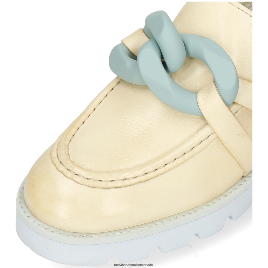 Women Melvin & Hamilton White Jade 32 Loafers P4V68P1457