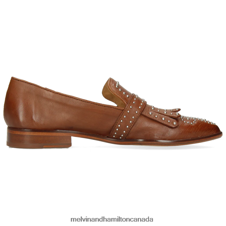 Women Melvin & Hamilton Brown Jessy 26 Monk Shoes P4V68P1498