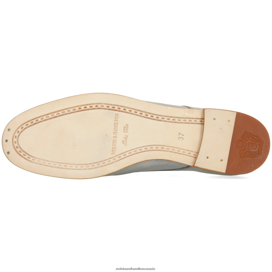 Women Melvin & Hamilton Grey Scarlett 68 Monk Shoes P4V68P1476