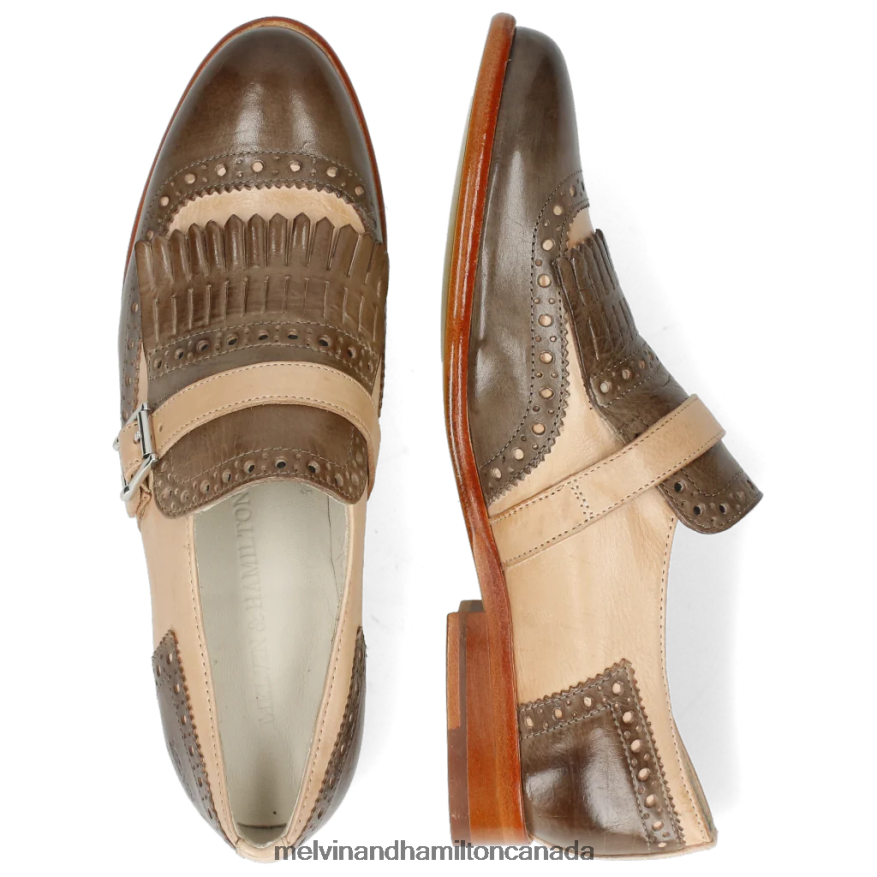 Women Melvin & Hamilton Multi Selina 2 Monk Shoes P4V68P1496
