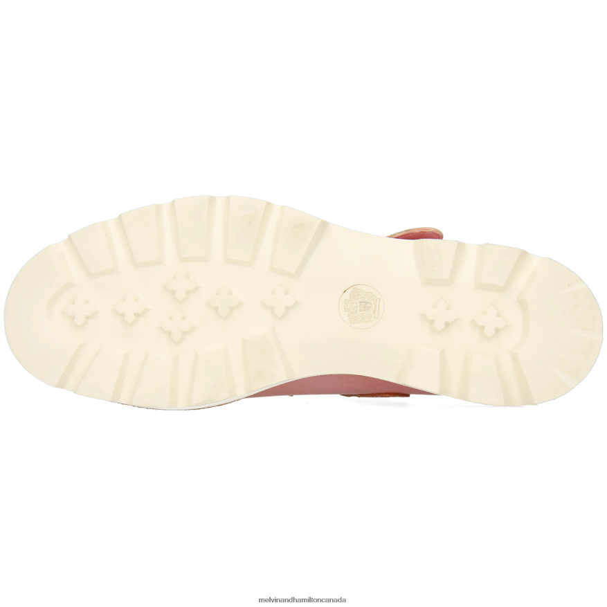 Women Melvin & Hamilton Pink Jade 14 Monk Shoes P4V68P1484