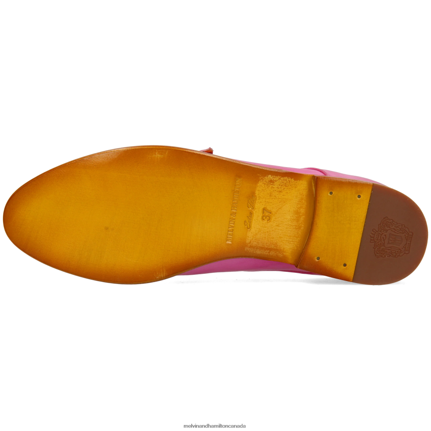 Women Melvin & Hamilton Pink Selina 87 Monk Shoes P4V68P1478