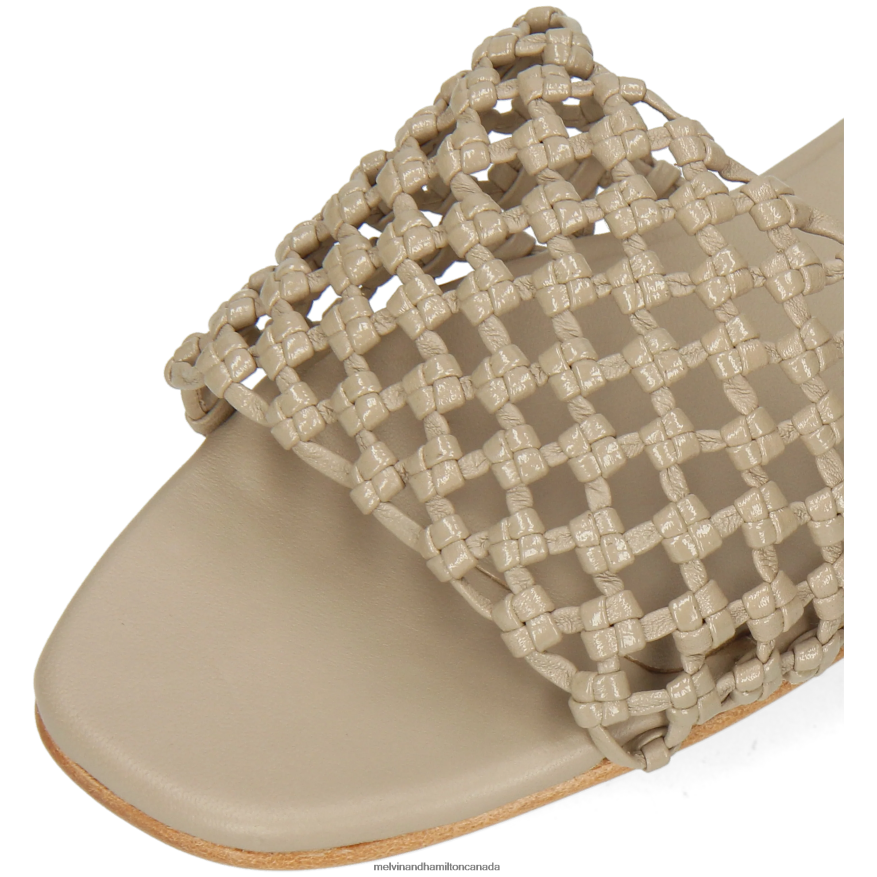 Women Melvin & Hamilton Beige Elodie 32 Mules P4V68P1606