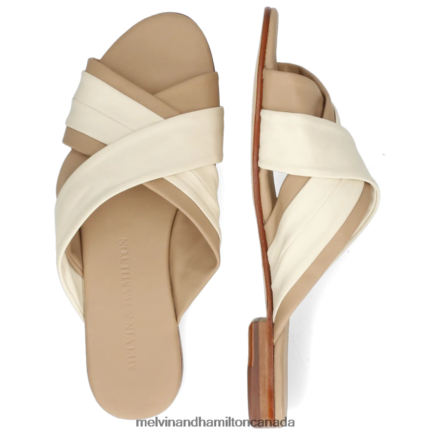 Women Melvin & Hamilton Beige Hanna 60 Mules P4V68P1634