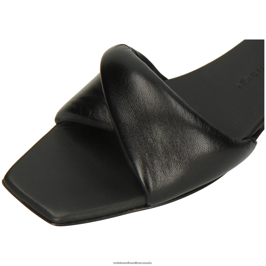 Women Melvin & Hamilton Black Brooke 13 Mules P4V68P1560