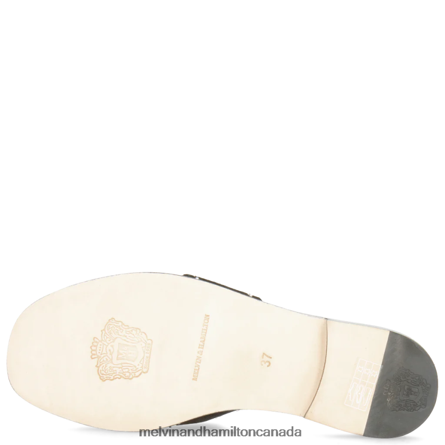 Women Melvin & Hamilton Black Elodie 20 Mules P4V68P1701