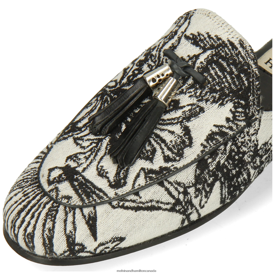 Women Melvin & Hamilton Black Scarlett 2 Mules P4V68P1541