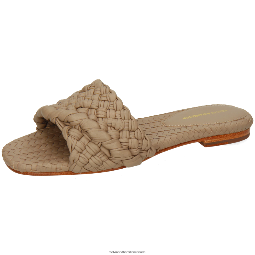 Women Melvin & Hamilton Brown Elodie 53 Mules P4V68P1596