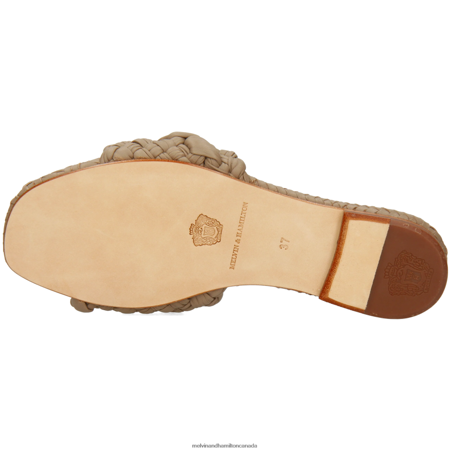 Women Melvin & Hamilton Brown Elodie 53 Mules P4V68P1596