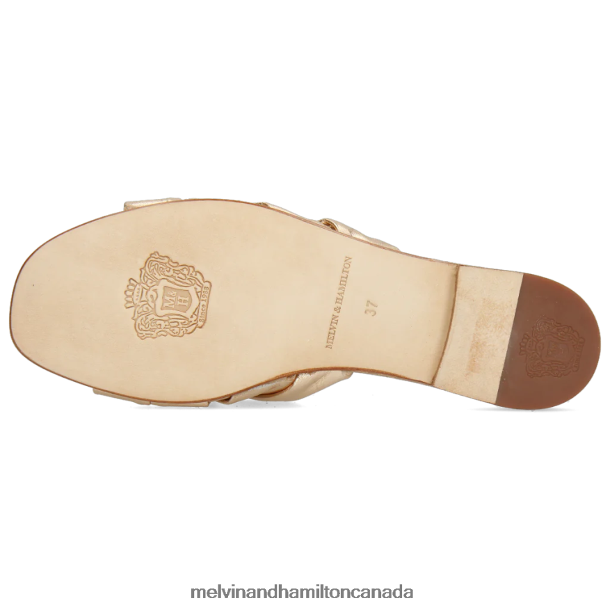 Women Melvin & Hamilton Copper Elodie 46 Mules P4V68P1715