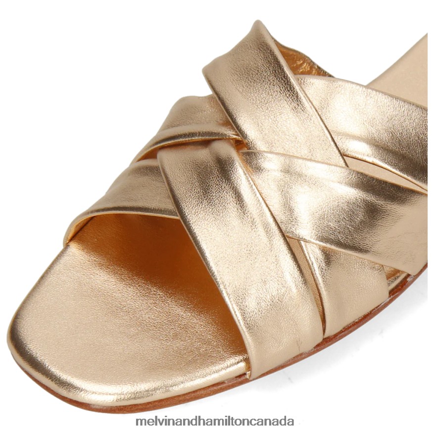 Women Melvin & Hamilton Copper Elodie 46 Mules P4V68P1715