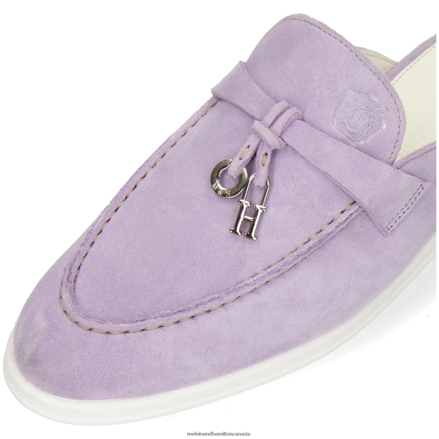 Women Melvin & Hamilton Fuchsia Adley 15 Mules P4V68P1577