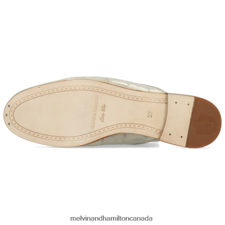 Women Melvin & Hamilton Grey Scarlett 2 Mules P4V68P1718