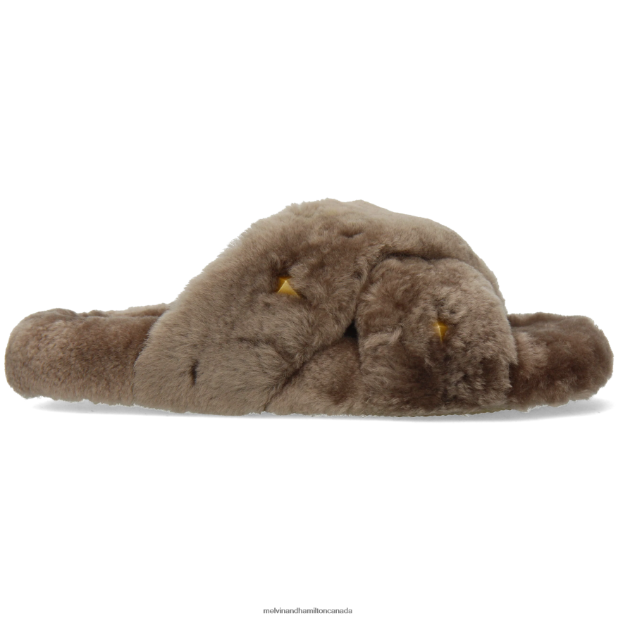 Women Melvin & Hamilton Grey Wilma 36 Mules P4V68P1711