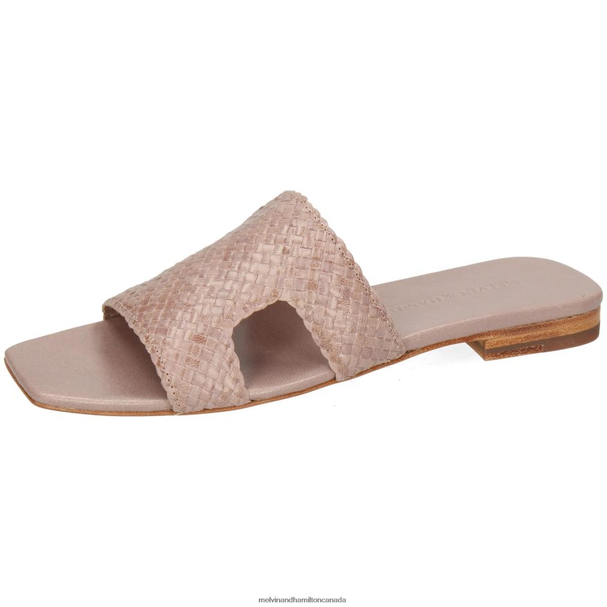 Women Melvin & Hamilton Pink Brooke 7 Mules P4V68P1769