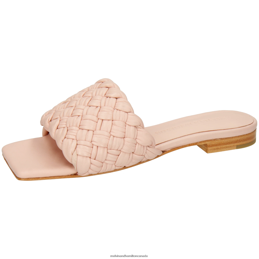 Women Melvin & Hamilton Pink Eglantine 1 Mules P4V68P1562