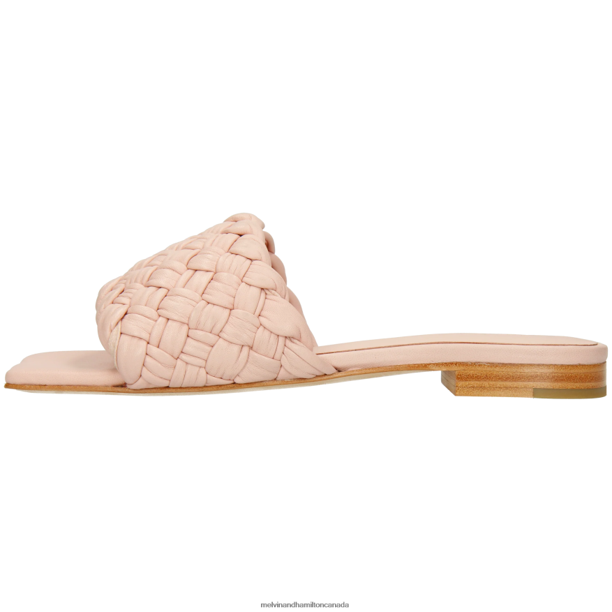 Women Melvin & Hamilton Pink Eglantine 1 Mules P4V68P1562