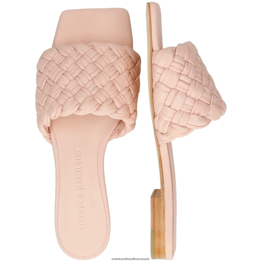 Women Melvin & Hamilton Pink Eglantine 1 Mules P4V68P1562
