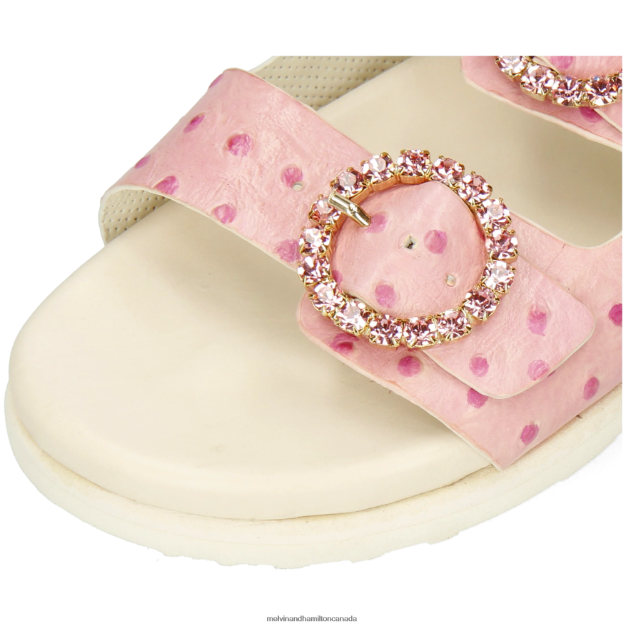 Women Melvin & Hamilton Pink Wilma 32 Mules P4V68P1554