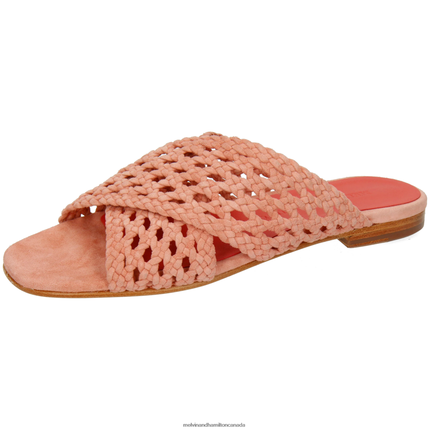 Women Melvin & Hamilton Red Elodie 62 Mules P4V68P1607