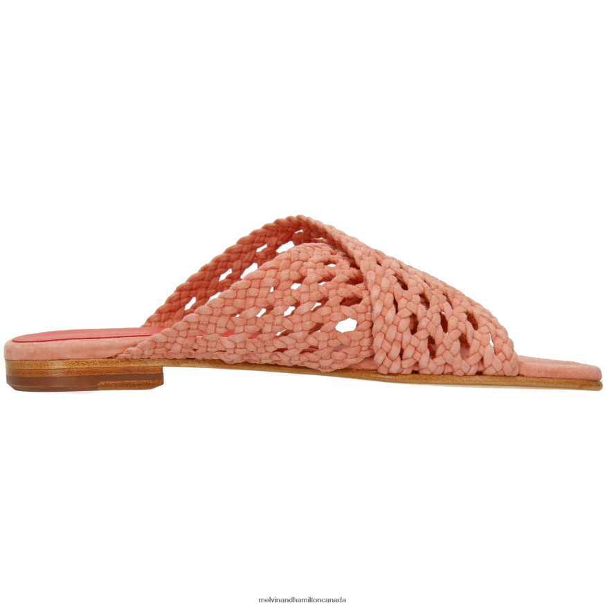 Women Melvin & Hamilton Red Elodie 62 Mules P4V68P1607