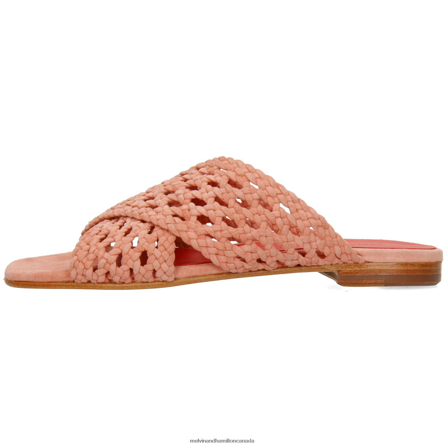 Women Melvin & Hamilton Red Elodie 62 Mules P4V68P1607