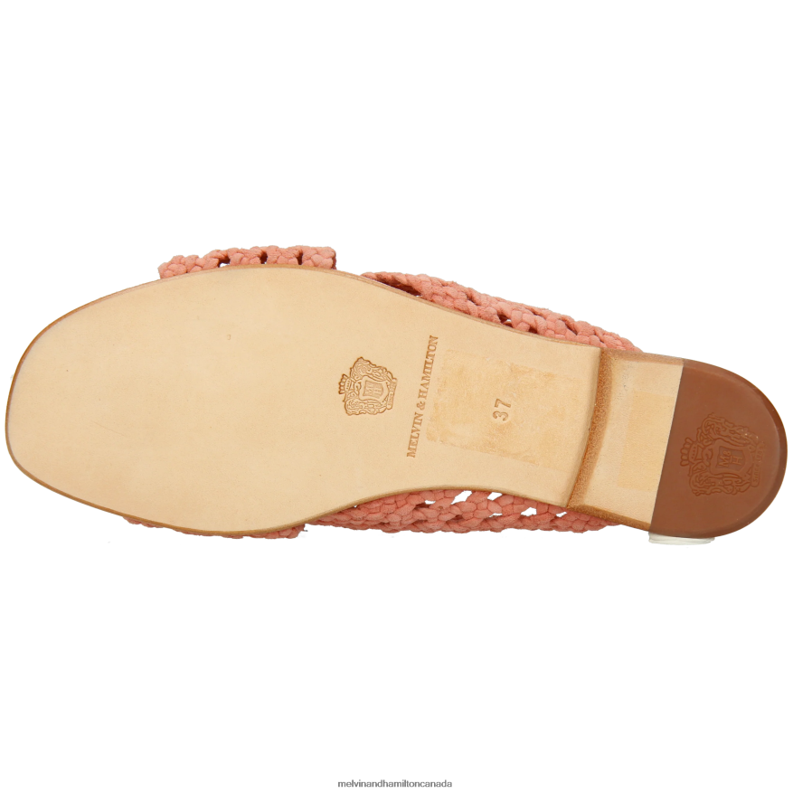 Women Melvin & Hamilton Red Elodie 62 Mules P4V68P1607